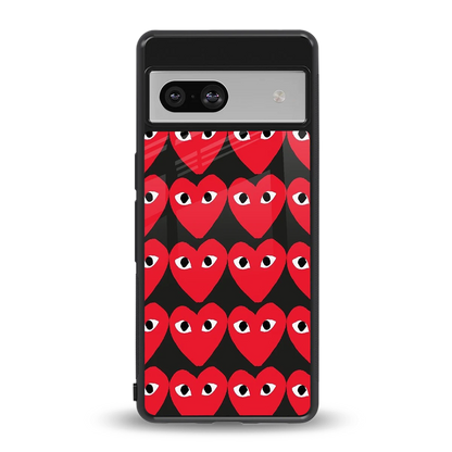 Scarlet Stare back phone cover | glass case for google pixel 7