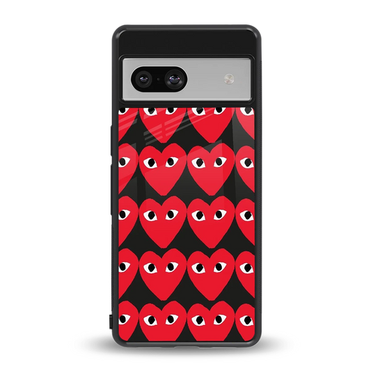 Scarlet Stare back phone cover | glass case for google pixel 7