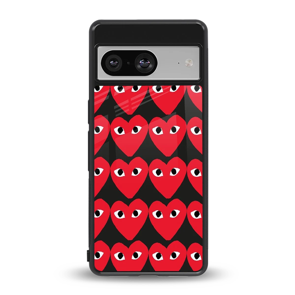 Scarlet Stare back phone cover | glass case for google pixel 8