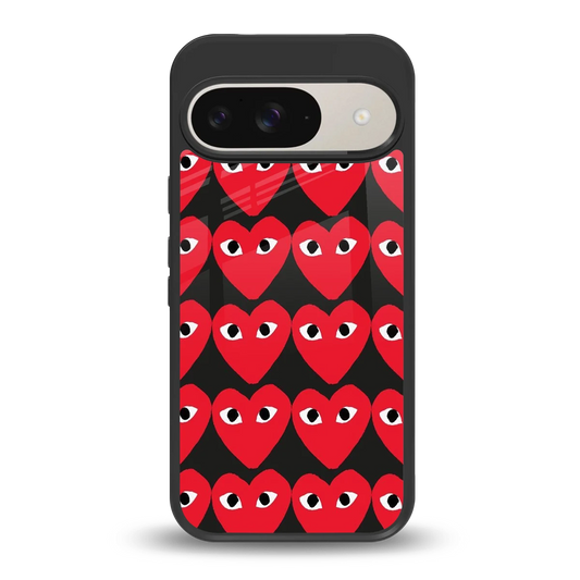 Scarlet Stare back phone cover | glass case for google pixel 9