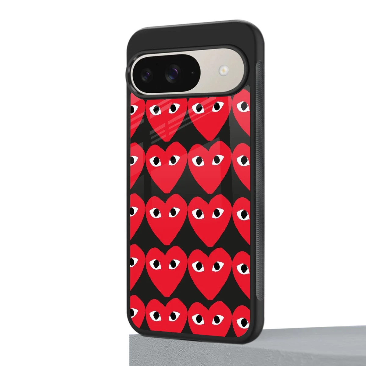 Scarlet Stare google pixel 9 mobile cover | shockproof glass phone case