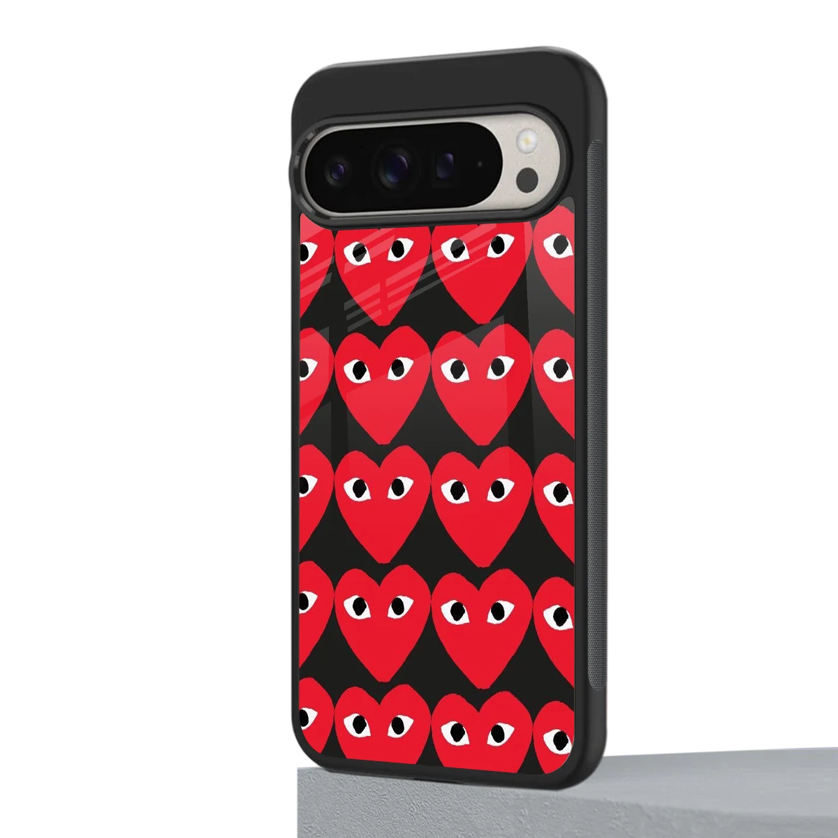Scarlet Stare google pixel 9 pro mobile cover | shockproof glass phone case