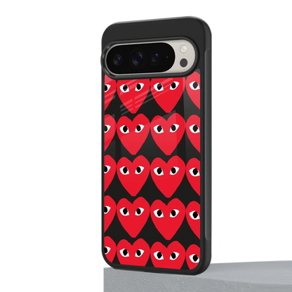 Scarlet Stare google pixel 9 pro mobile cover | shockproof glass phone case