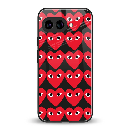 Scarlet Stare back phone cover | glass case for google pixel 10a