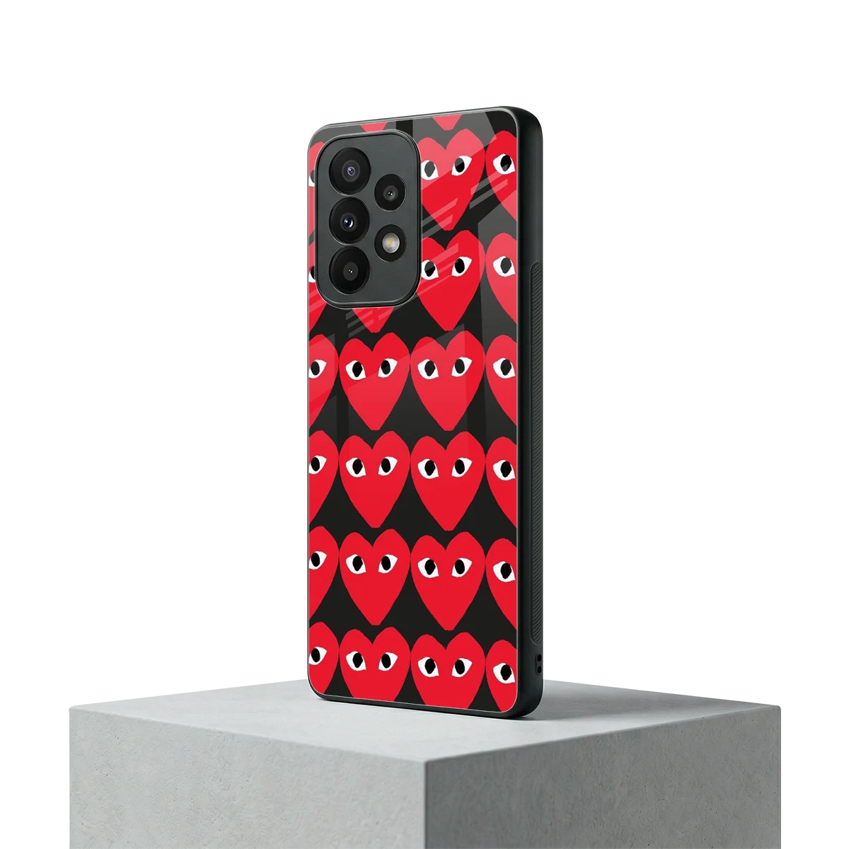 Scarlet Stare samsung galaxy a23 mobile cover | shockproof glass phone case