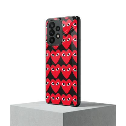 Scarlet Stare samsung galaxy a23 mobile cover | shockproof glass phone case