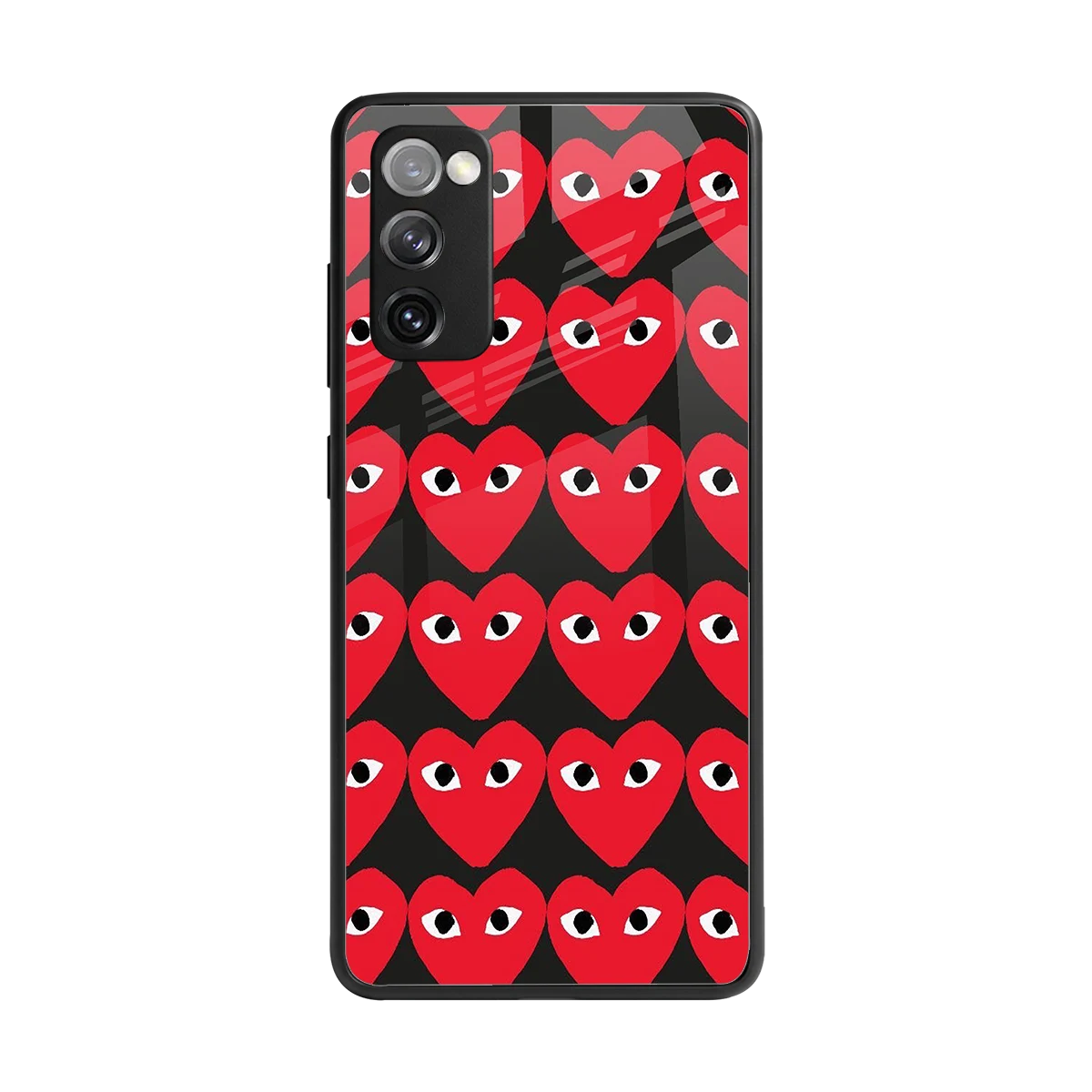 Scarlet Stare back phone cover | glass case for samsung galaxy s20 fe