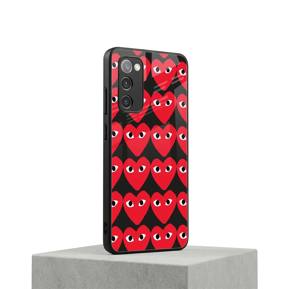 Scarlet Stare samsung galaxy s20 fe mobile cover | shockproof glass phone case