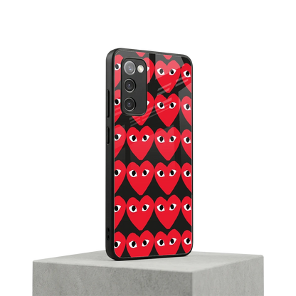 Scarlet Stare samsung galaxy s20 fe mobile cover | shockproof glass phone case
