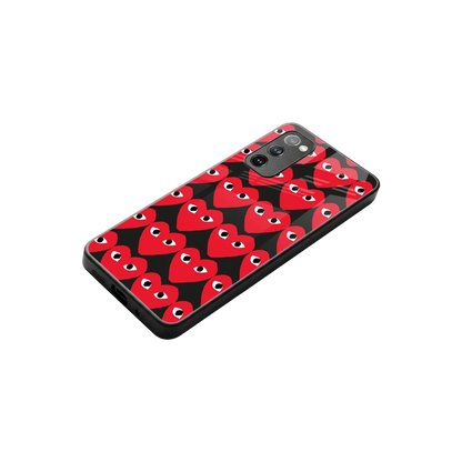 Scarlet Stare stylish phone case for samsung galaxy s20 fe | glossy glass and slim fit