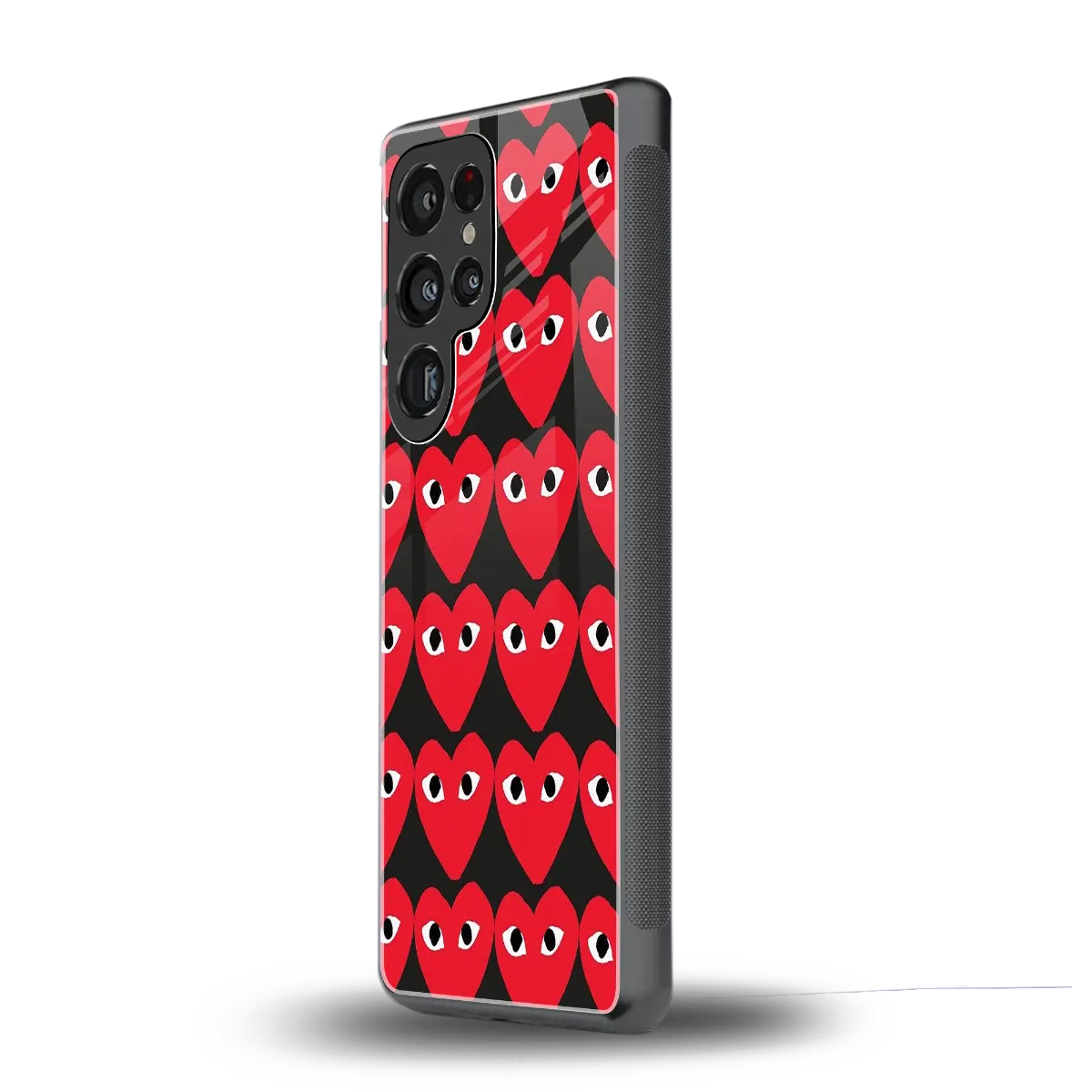 Scarlet Stare samsung galaxy s25 ultra mobile cover | shockproof glass phone case