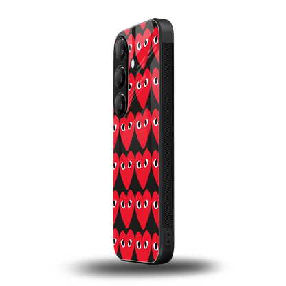 Scarlet Stare samsung galaxy s24 mobile cover | shockproof glass phone case