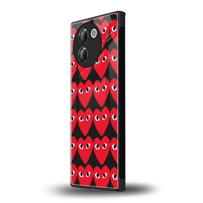 Scarlet Stare vivo v30e mobile cover | shockproof glass phone case