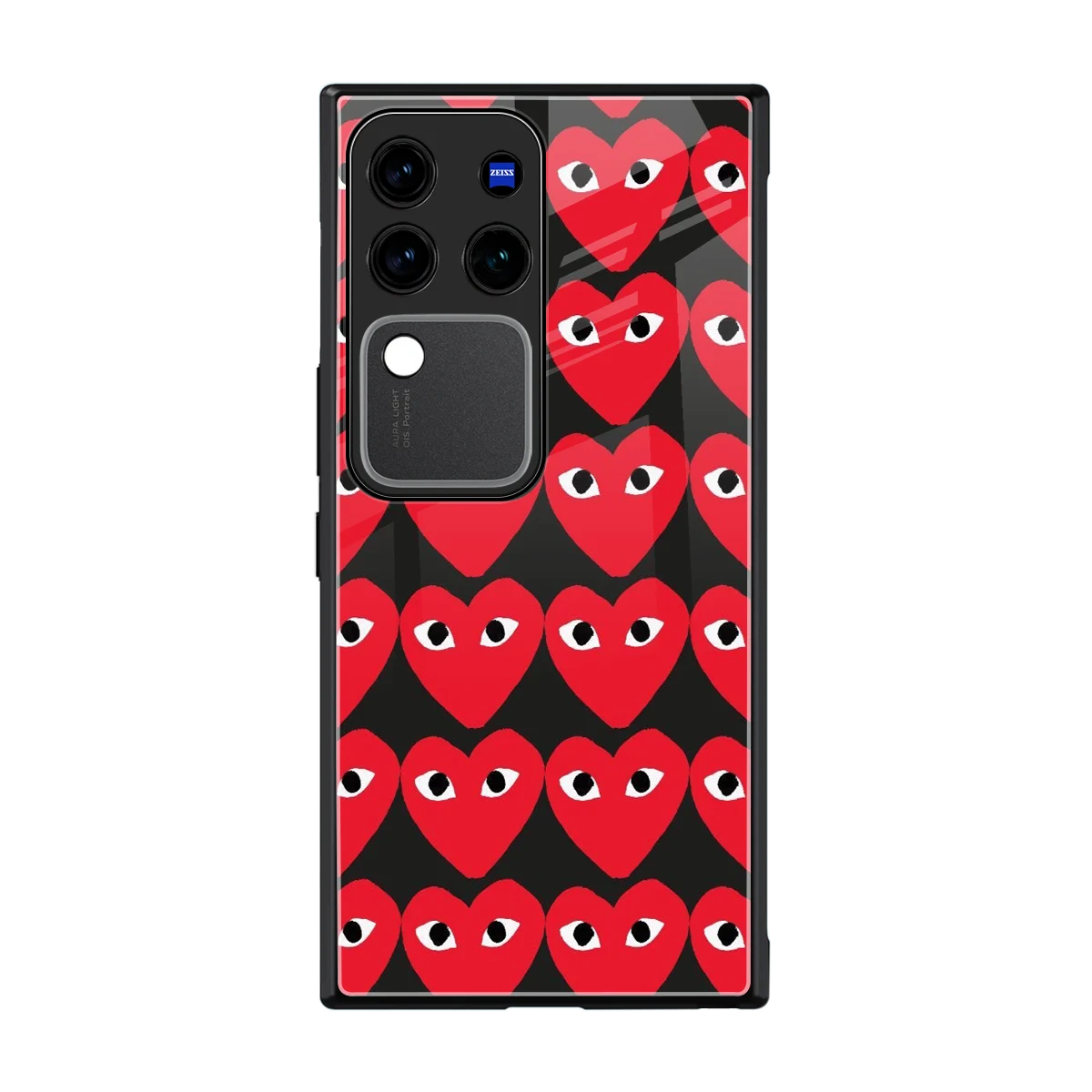 Scarlet Stare back phone cover | glass case forvivo v30 pro