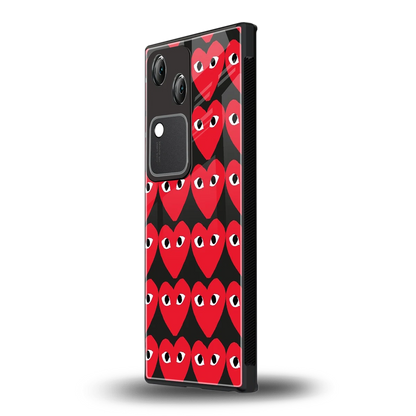 Scarlet Stare vivo v30 mobile cover | shockproof glass phone case