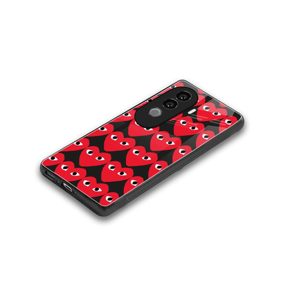 Scarlet Stare stylish phone case for vivo v40e | glossy glass and slim fit