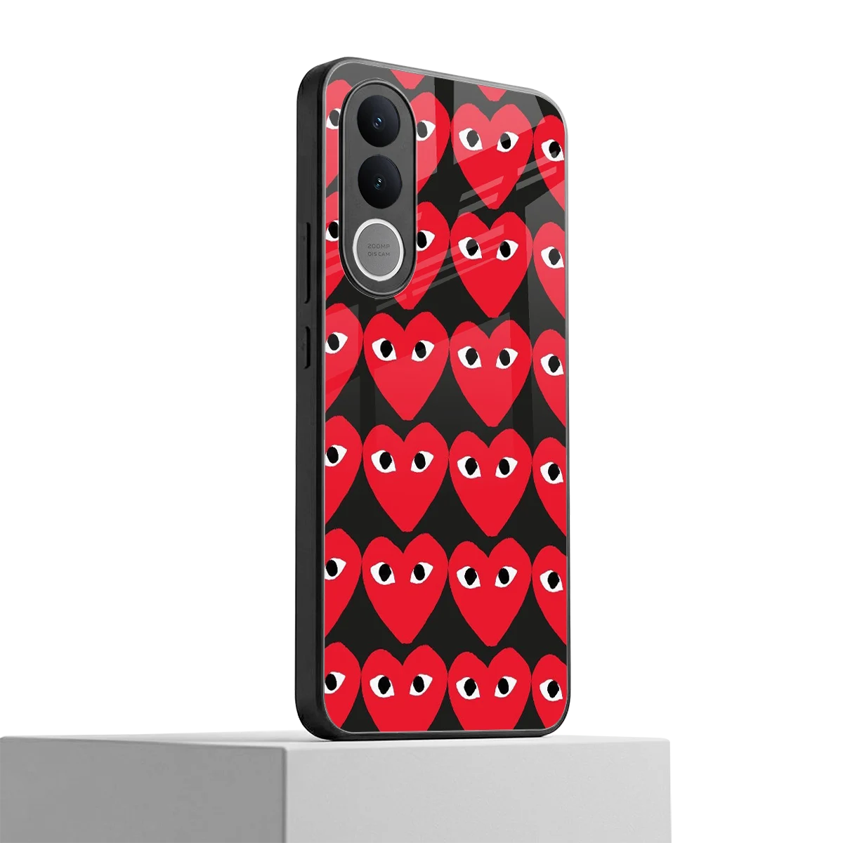 Scarlet Stare vivo v70 fe mobile cover | shockproof glass phone case