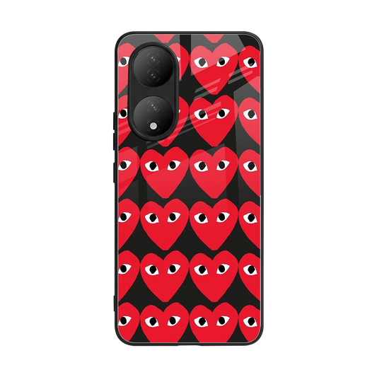 Scarlet Stare back phone cover | glass case for Vivo-y100