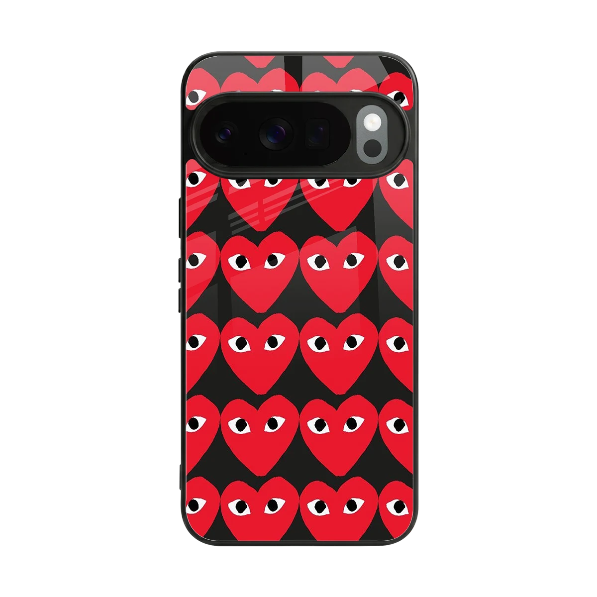 Scarlet Stare back phone cover | glass case for google pixel 10 pro