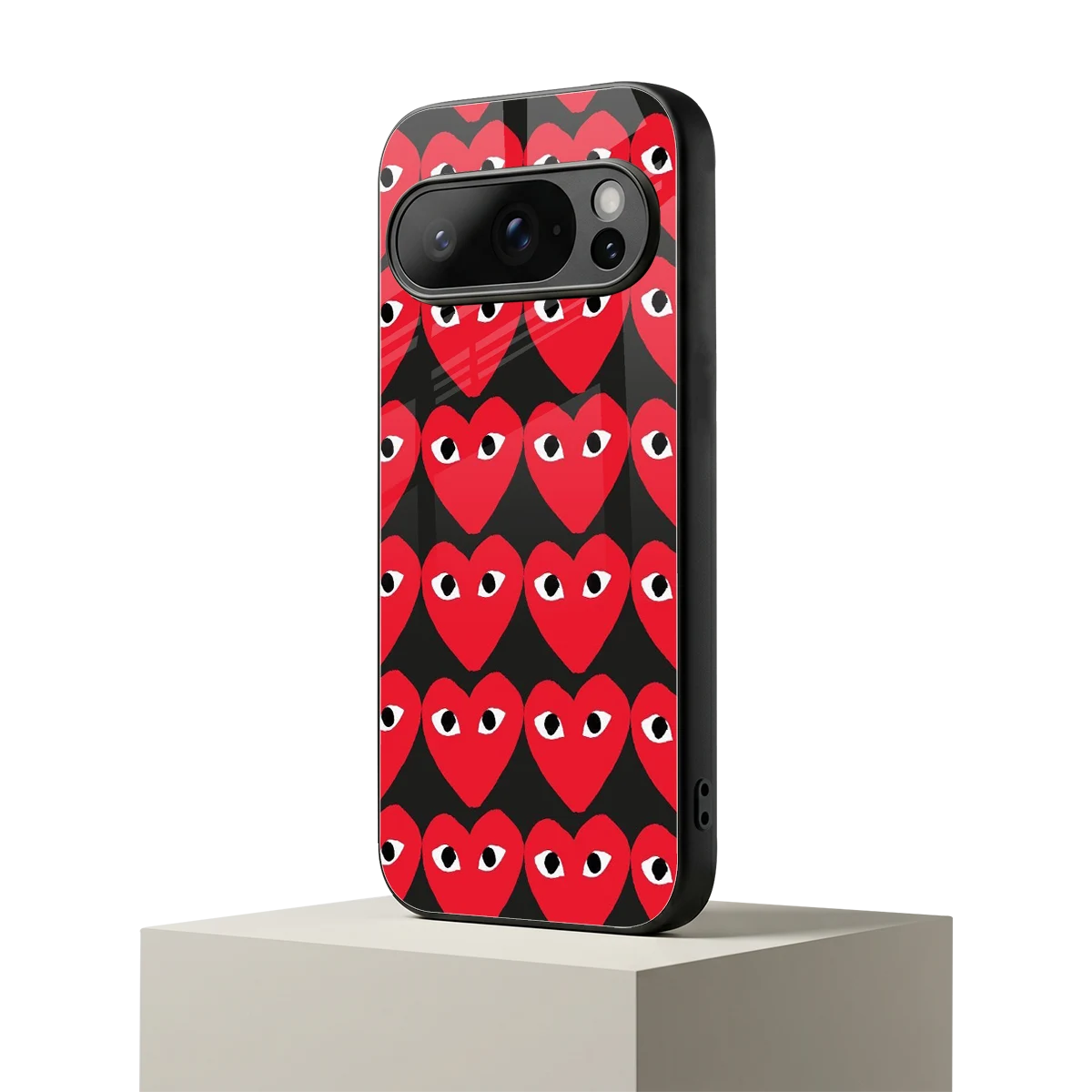Scarlet Stare google pixel 10 pro mobile cover | shockproof glass phone case