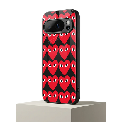 Scarlet Stare google pixel 10 pro mobile cover | shockproof glass phone case