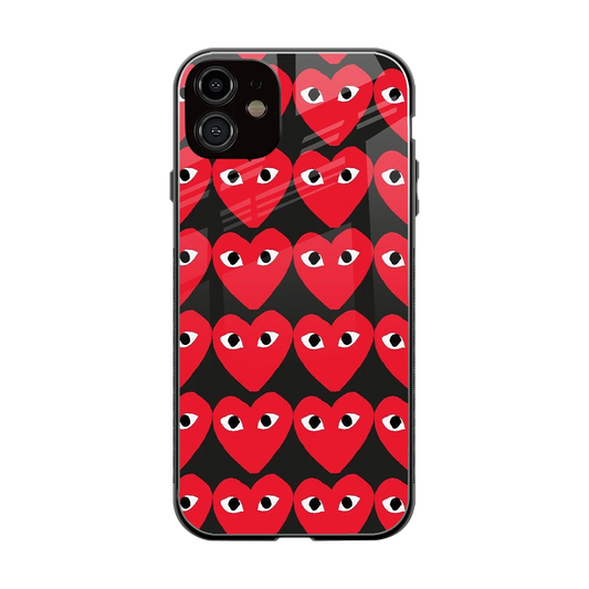 Scarlet Stare back phone cover | glass case for iphone 12