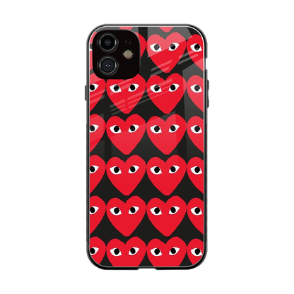 Scarlet Stare back phone cover | glass case for iphone 11