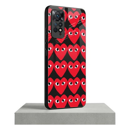 Scarlet Stare redmi note 11 pro mobile cover | shockproof glass phone case