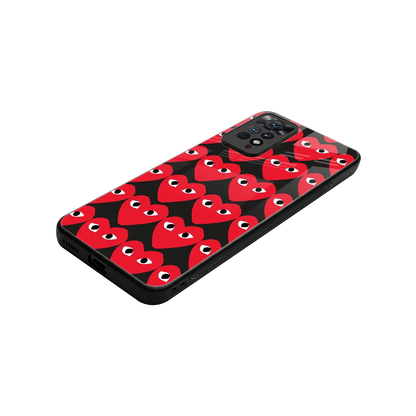 Scarlet Stare stylish phone case for redmi note 11 pro | glossy glass and slim fit