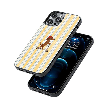 Protective Glass Back Phone Case Compatible with iPhone, Samsung, OnePlus, Pixel & More