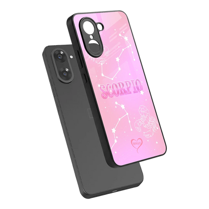 Scorpio Aura sleek oneplus nord ce5 5g cover with tempered glass back and TPU edges