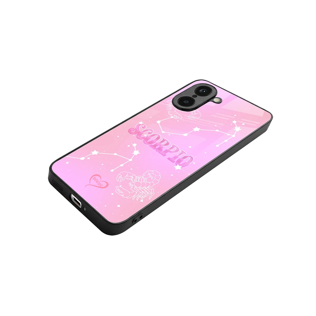 Scorpio Aura stylish phone case for oneplus nord ce5 5g | glossy glass and slim fit