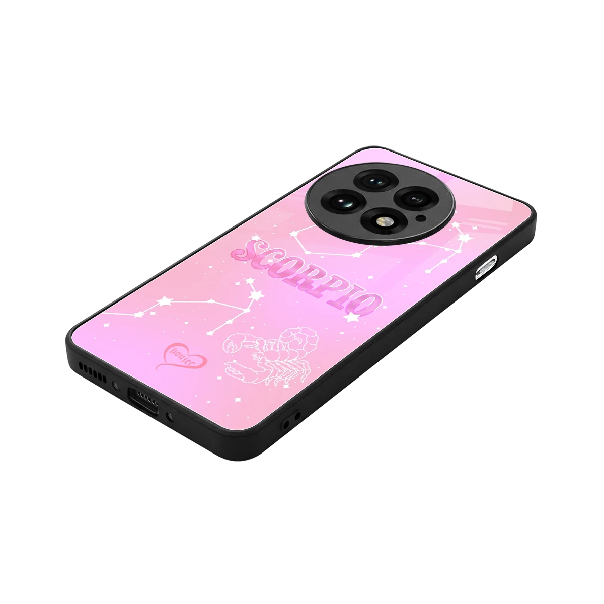 Scorpio Aura stylish phone case for oneplus 13 | glossy glass and slim fit