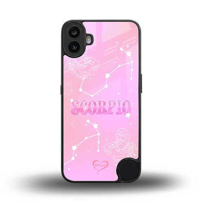 Scorpio Aura back phone cover | glass case for cmf nothing phone 1