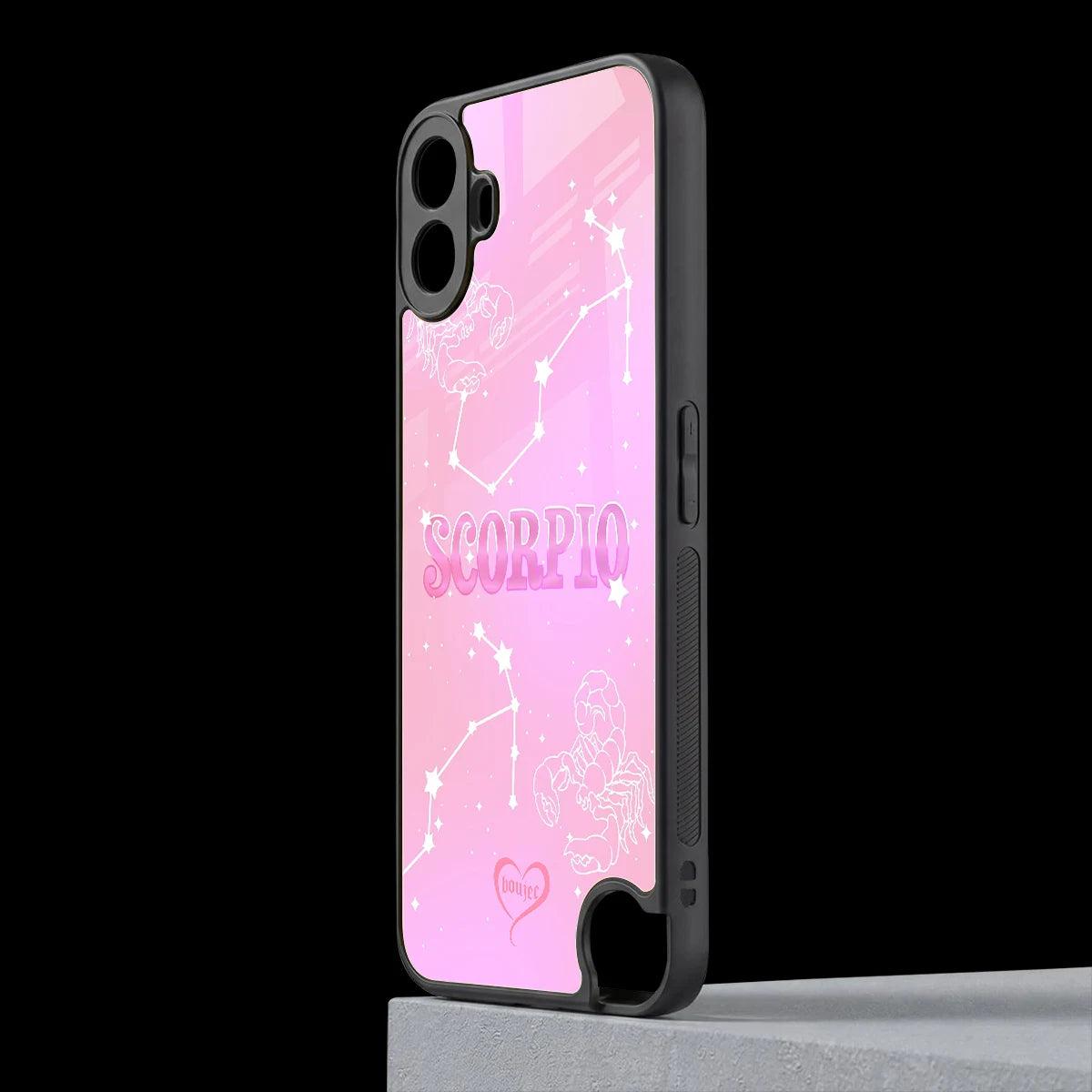 Scorpio Aura cmf nothing phone 1 mobile cover | shockproof glass phone case