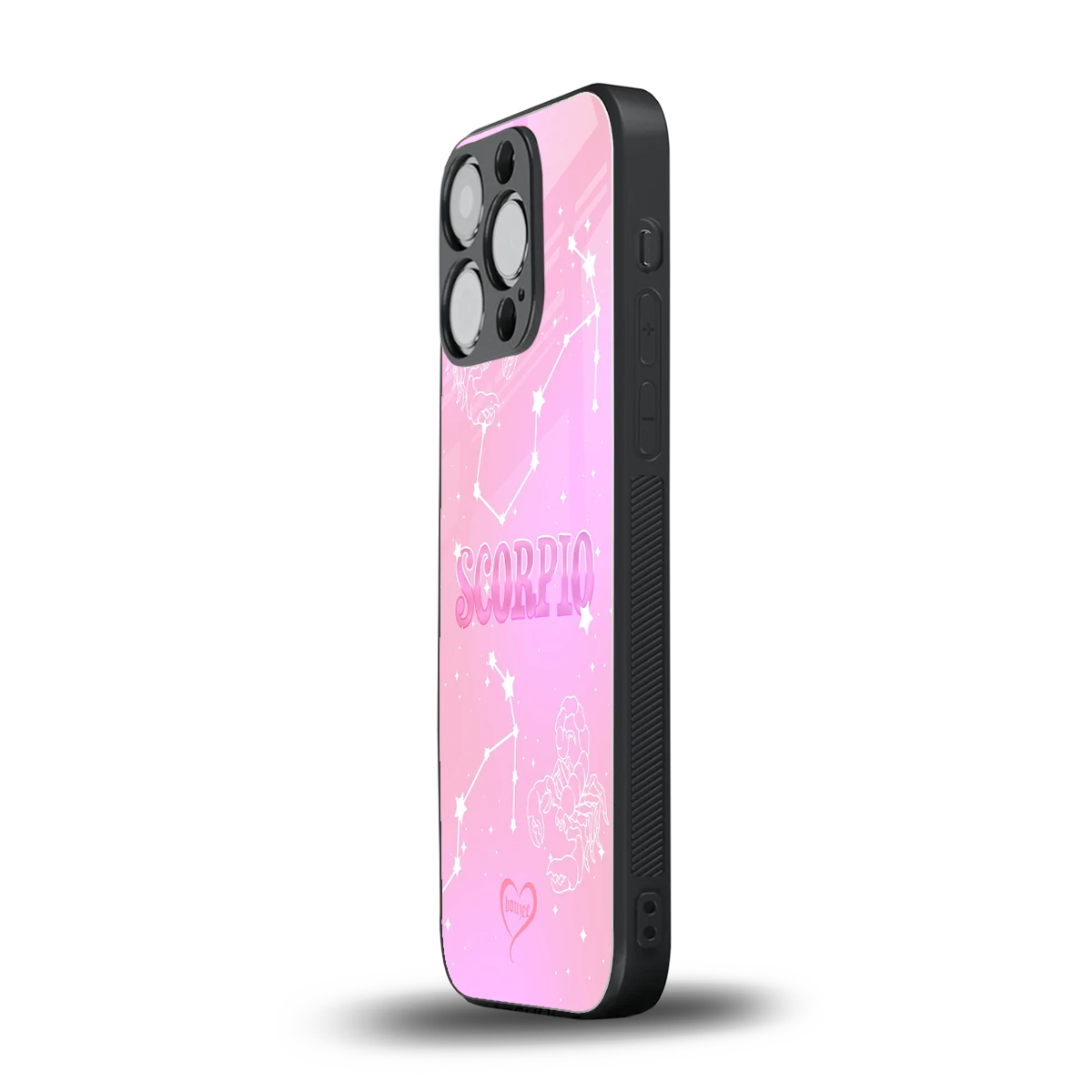 Scorpio Aura iphone 15 pro mobile cover | shockproof glass phone case