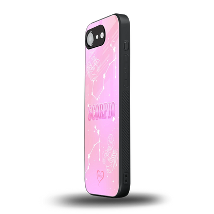 Scorpio Aura iphone 16e mobile cover | shockproof glass phone case