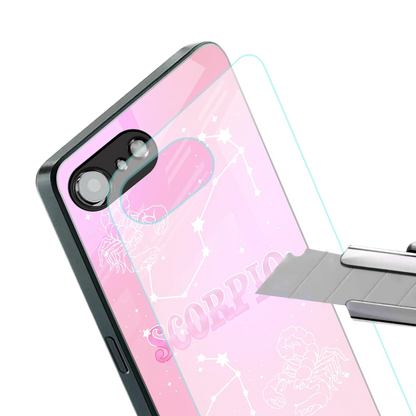 Scorpio Aura stylish phone case for iphone 17e | glossy glass and slim fit