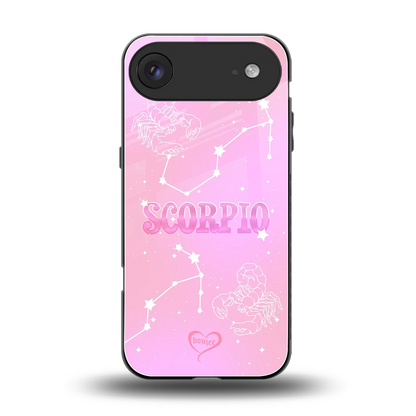 Scorpio Aura back phone cover | glass case for iphone air
