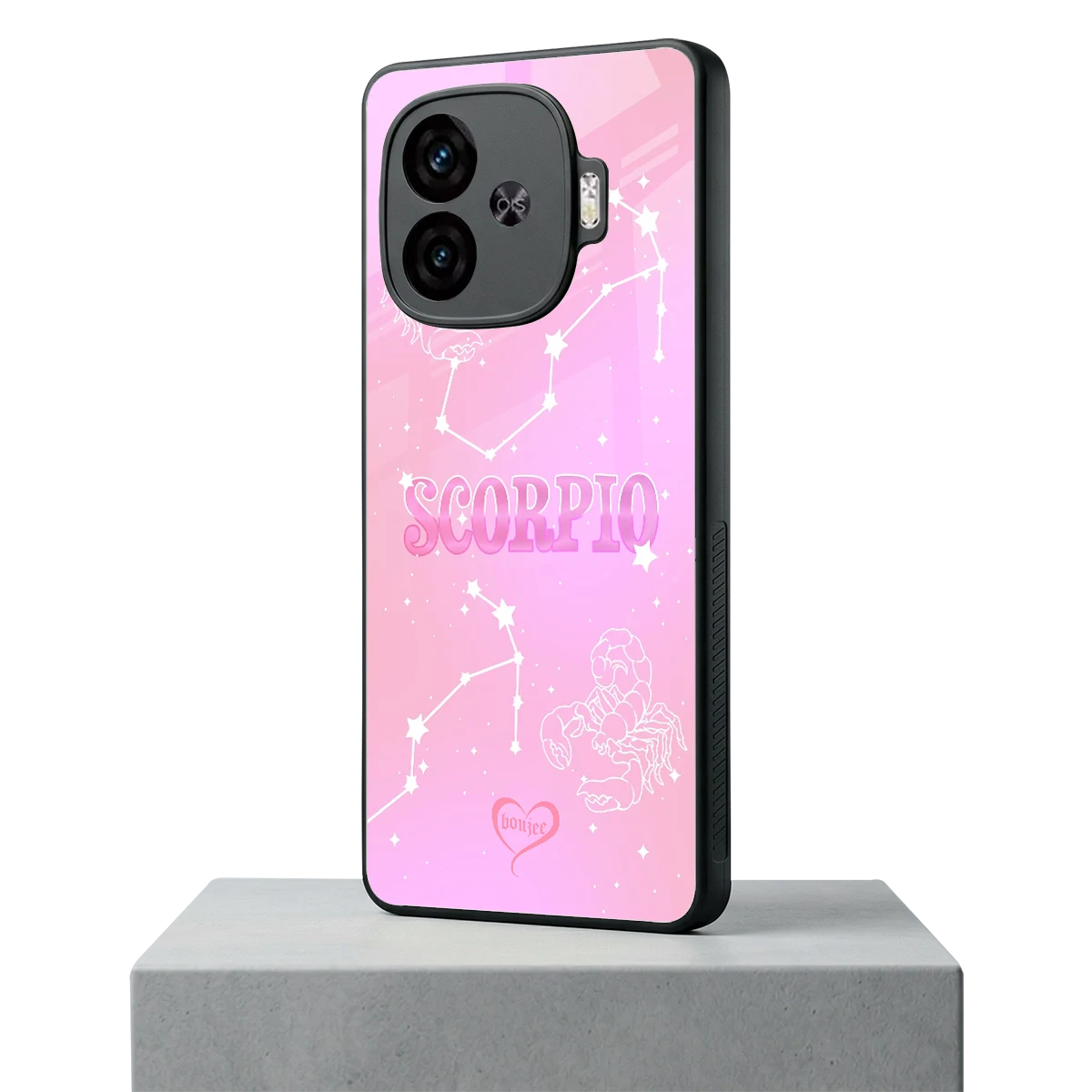 Scorpio Aura iqoo neo 10r 5g mobile cover | shockproof glass phone case