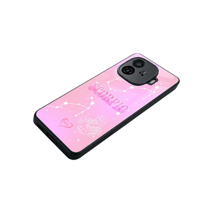 Scorpio Aura stylish phone case for iqoo neo 10r 5g | glossy glass and slim fit