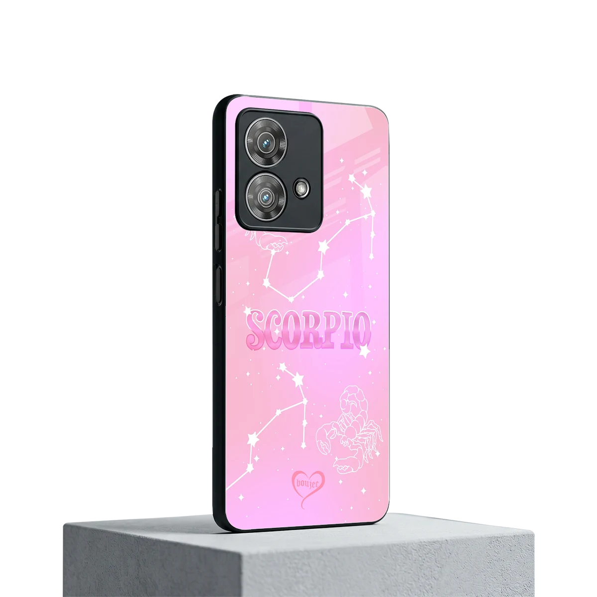 Scorpio Aura motorola edge 40 neo 5g mobile cover | shockproof glass phone case