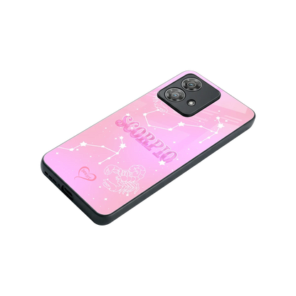 Scorpio Aura stylish phone case for motorola edge 40 neo 5g | glossy glass and slim fit