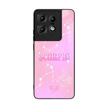 Scorpio Aura back phone cover | glass case for motorola edge 50 pro