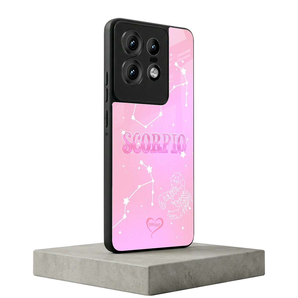 Scorpio Aura motorola edge 50 pro mobile cover | shockproof glass phone case