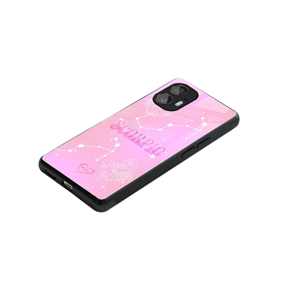 Scorpio Aura stylish phone case for nothing phone 2 | glossy glass and slim fit
