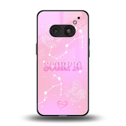 Scorpio Aura back phone cover | glass case for nothing phone 2a plus
