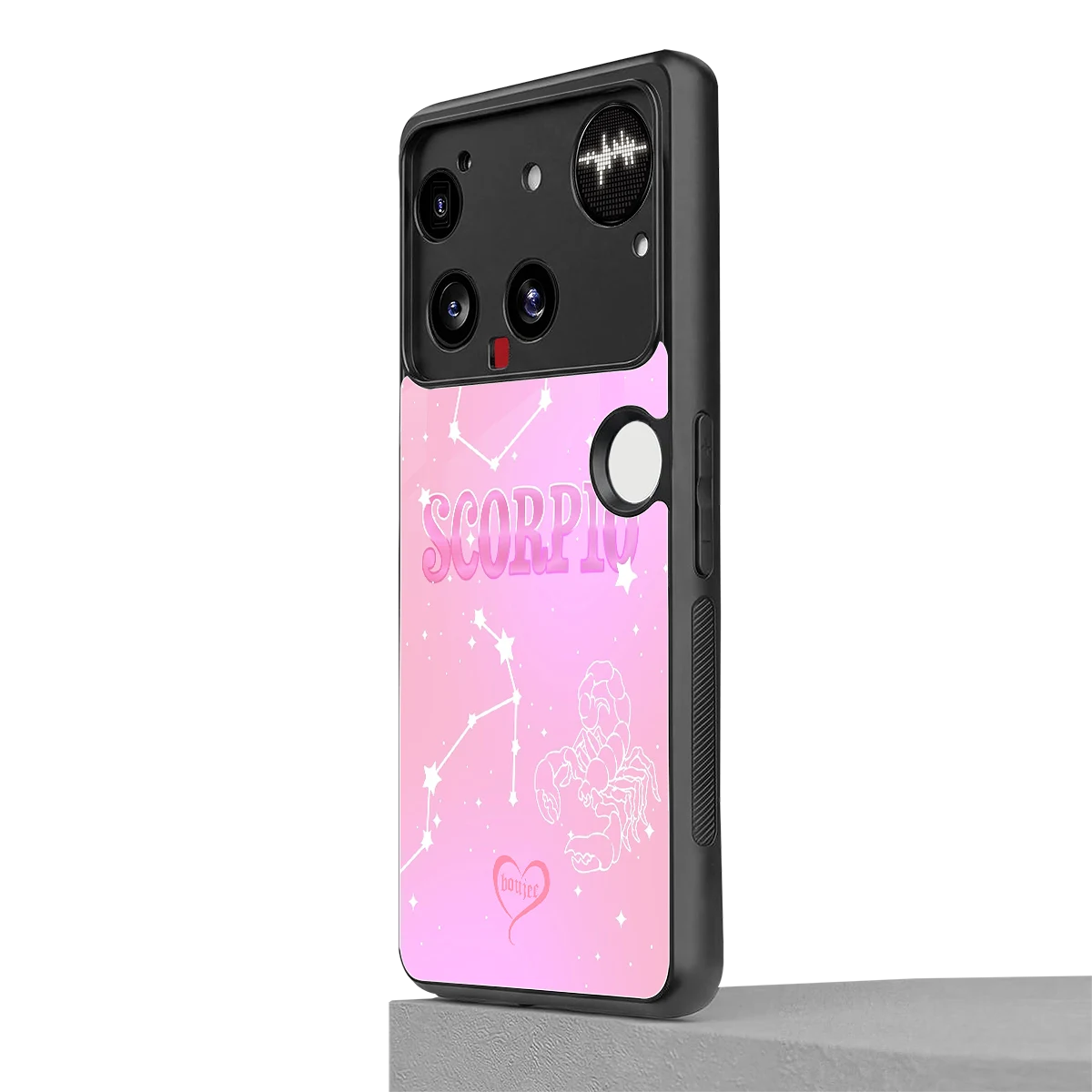 Scorpio Aura nothing phone 3 mobile cover | shockproof glass phone case