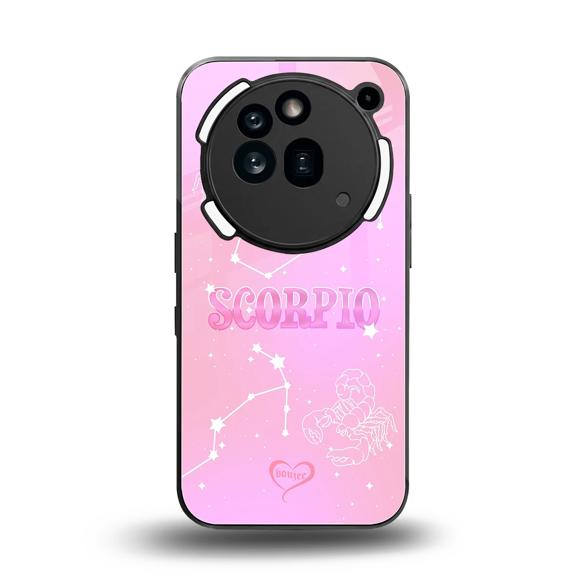 Scorpio Aura back phone cover | glass case for nothing phone 3a pro