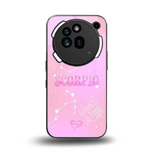 Scorpio Aura back phone cover | glass case for nothing phone 3a pro